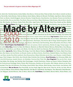 Front cover of "Made by Alterra"