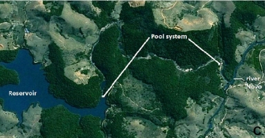 Aerial view of the study site itself (click for larger version)
