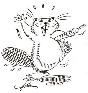 Happy Beaver Logo